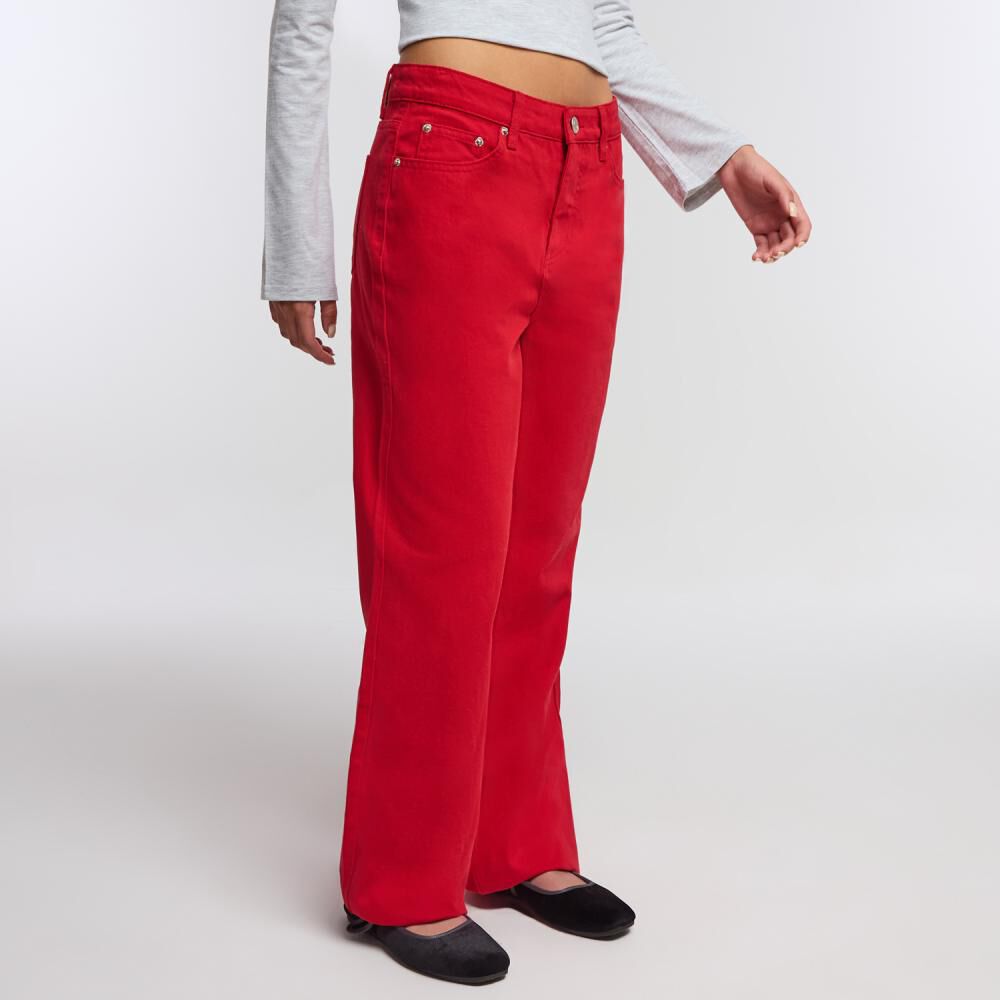 Jeans Tiro Medio Slouchy Mujer Freedom image number 2.0