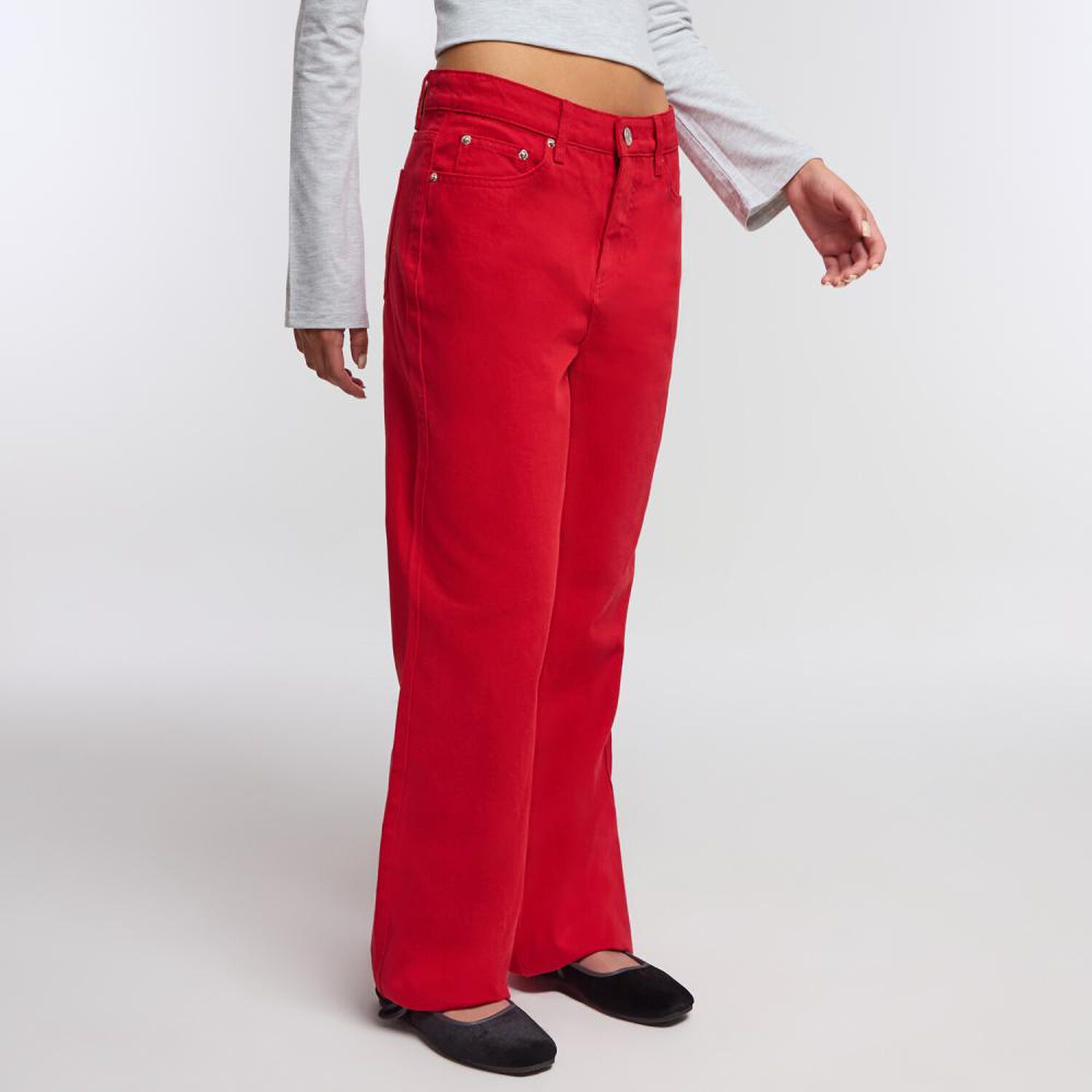 Jeans Tiro Medio Slouchy Mujer Freedom image number 2.0