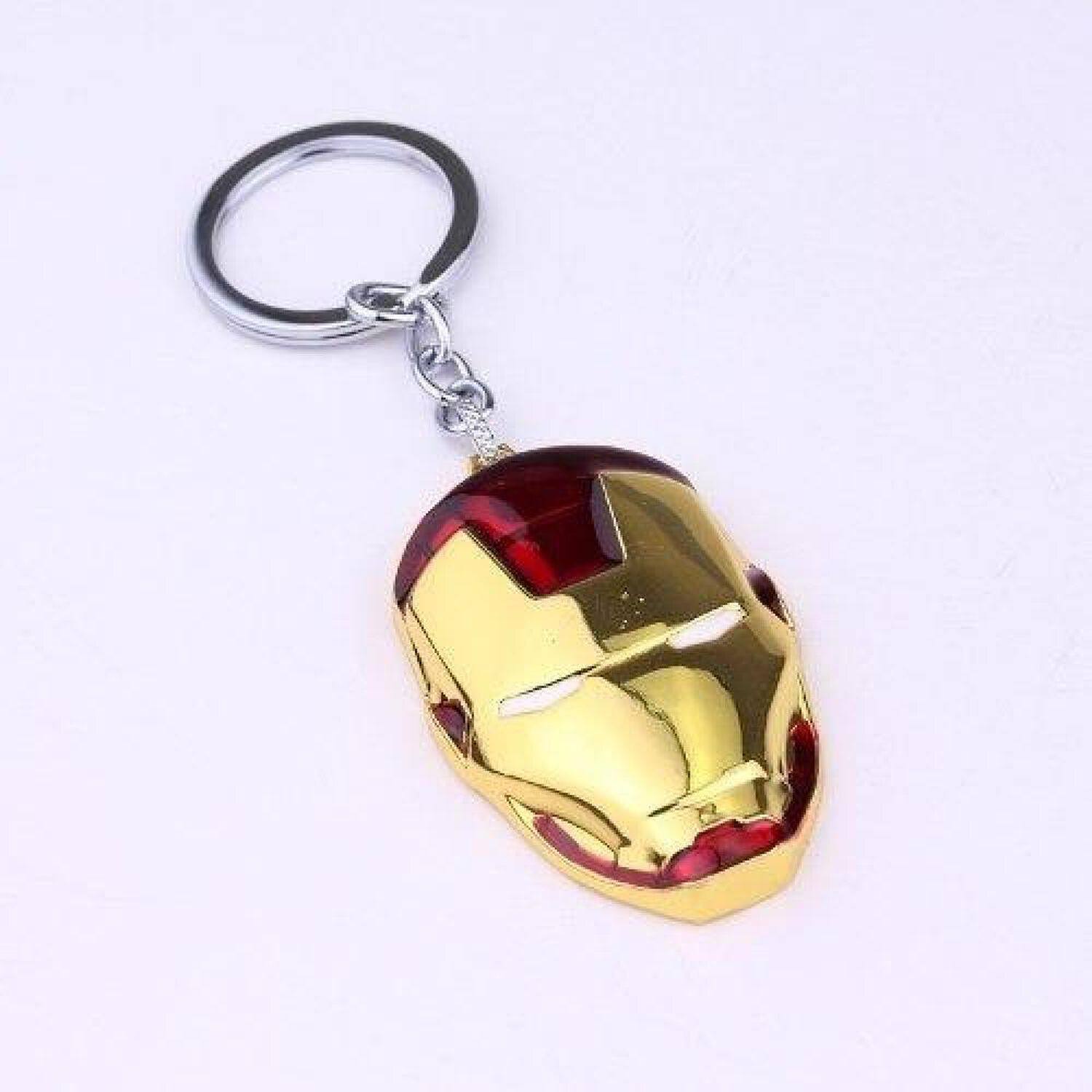 Llavero Met&aacute;lico Iron Man Marvel Avengers Mano Cara image number 1.0