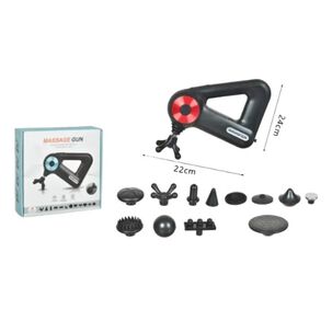 Pistola Masaje 12 Cabezales