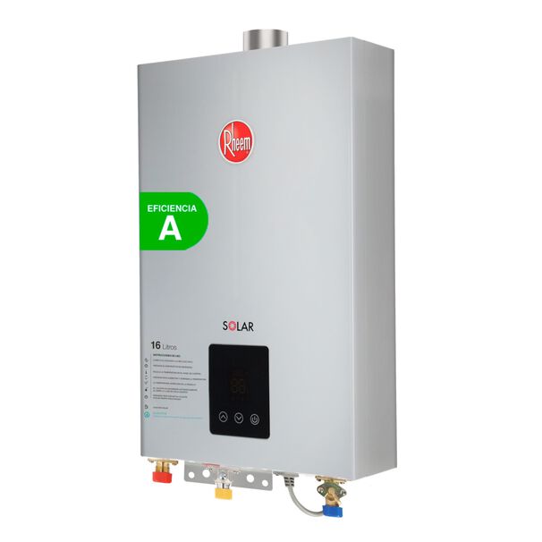 Calefont 16 Litros Gas Natural Tiro Forzado Rheem
