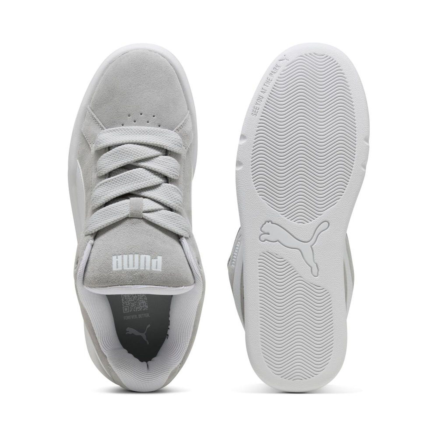 Zapatilla Urbana Mujer Puma Park Lifestyle Easy Sd Wns Gris image number 3.0