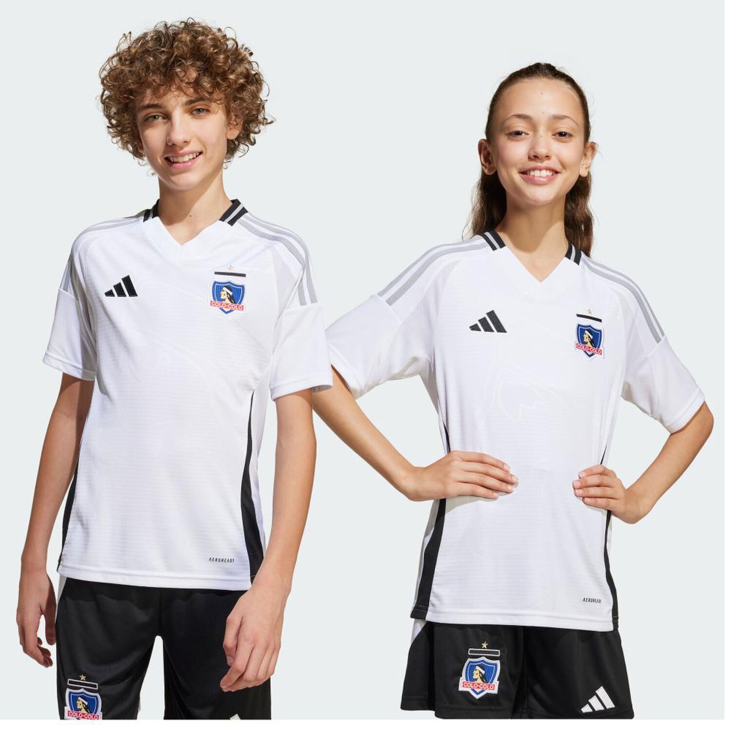 Camiseta De Futbol Ni&ntilde;os Unisex Adidas Local Colo Colo 2025 image number 8.0