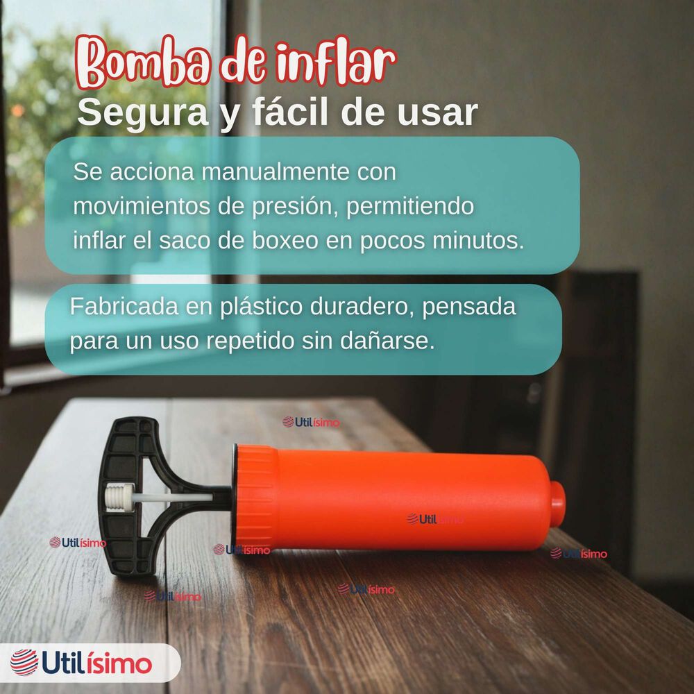 Set De Boxeo Punching Ball Altura Ajustable Con Guantes Y Bomba Para Ni&ntilde;os image number 8.0