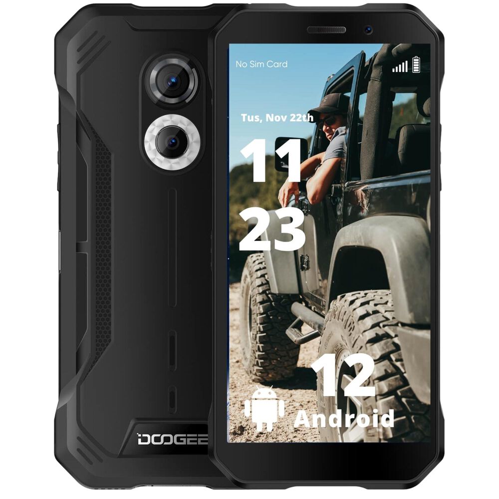 Celular Rugged Doogee S51 Resistente A Golpes, Polvo, Humedad Y Agua / Desbloqueo Con Huella Dactilar, Nfc, Radio Fm image number 0.0
