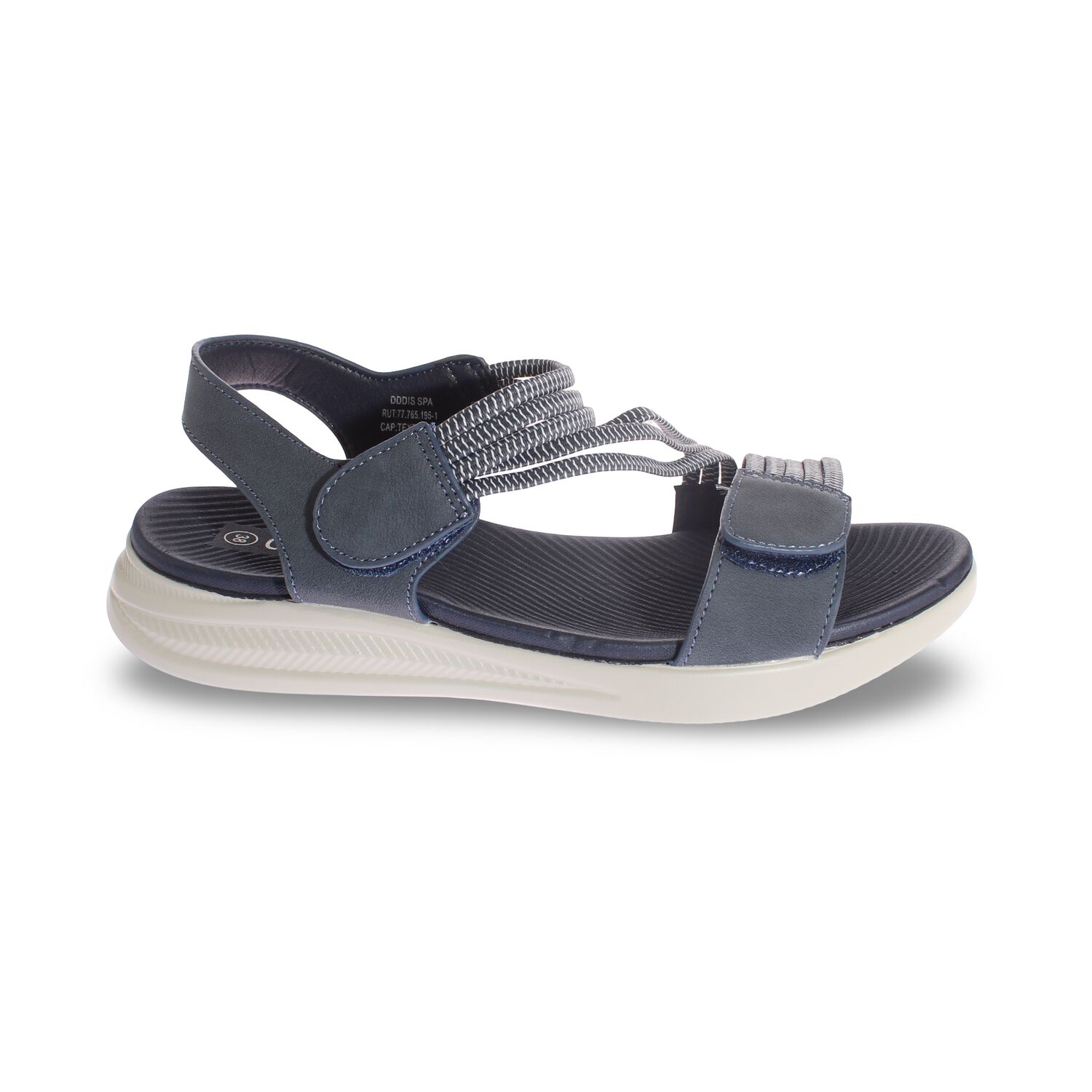 Sandalia Confort Azul V&iacute;a Franca Art. 5kd55blue image number 1.0