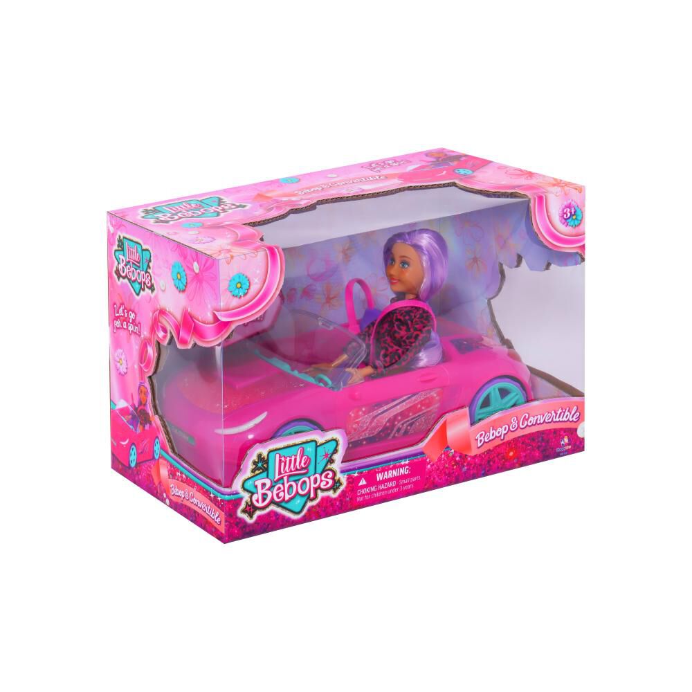 Playsets Little Bebbops Auto Fashion Con Muñeca image number 1.0