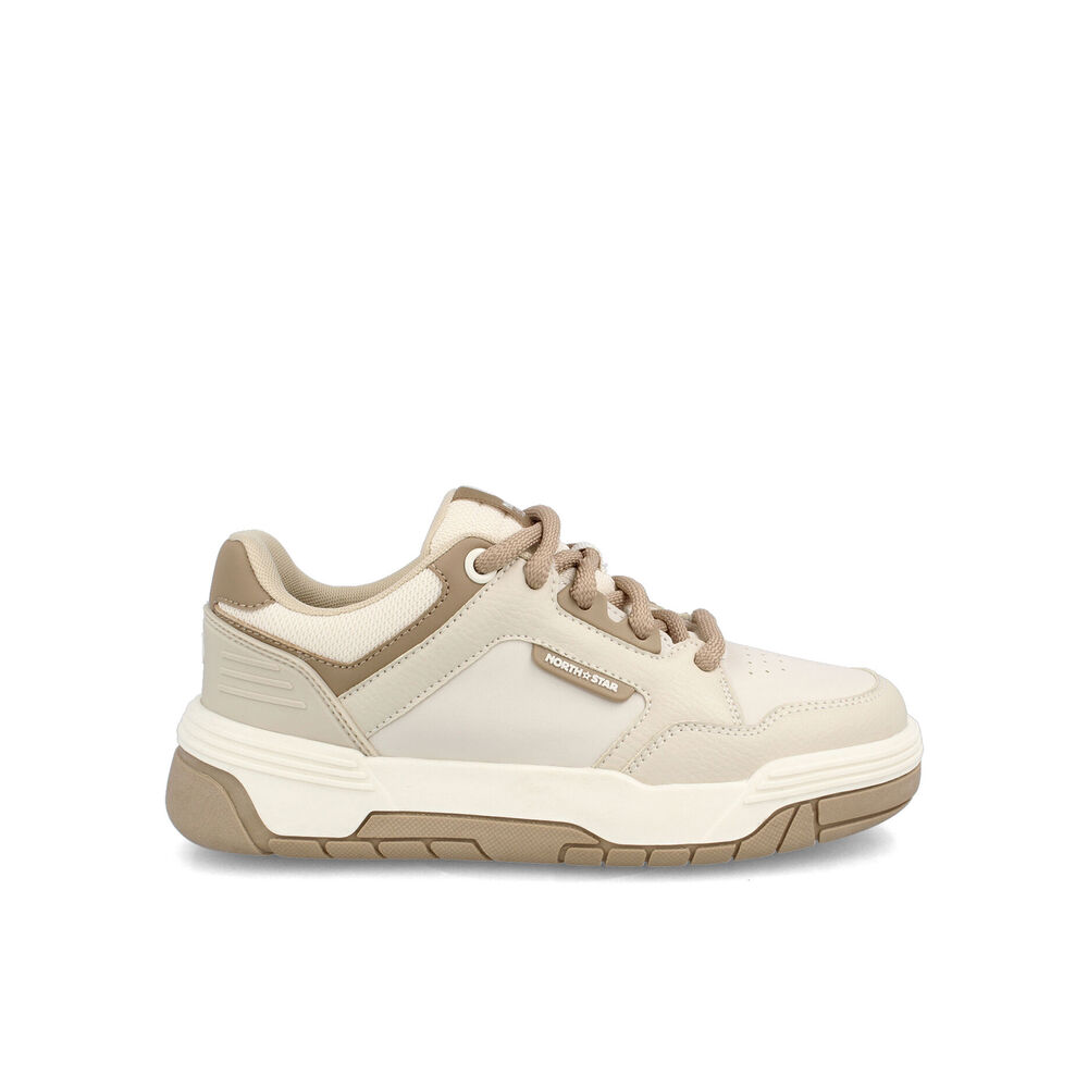 Zapatilla Mujer North Star Skater Chunk Beige image number 0.0