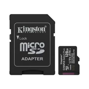 Tarjeta De Memoria Kingston Microsd 128gb Canvas Select Plus