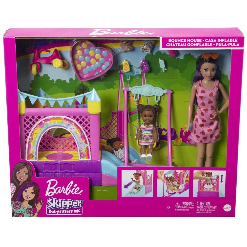 Set De Muñecas Barbie Skipper Parque image number 5.0
