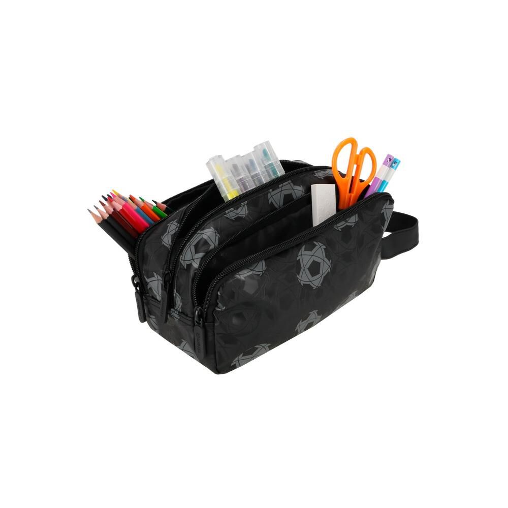 Estuche Xtrem University+ 6xt F&uacute;tbol Negro image number 3.0