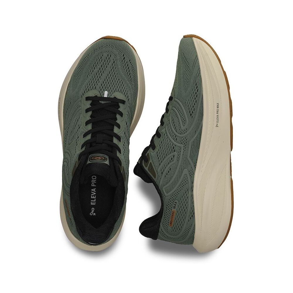Zapatilla Running Mujer Corre Max Verde image number 2.0