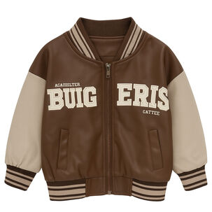 Chaqueta Bomber Ni&ntilde;o Ecocuero Italy Infantil