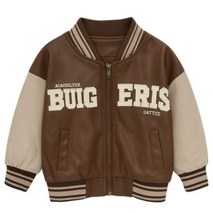 Chaqueta Bomber Ni&ntilde;o Ecocuero Italy Infantil