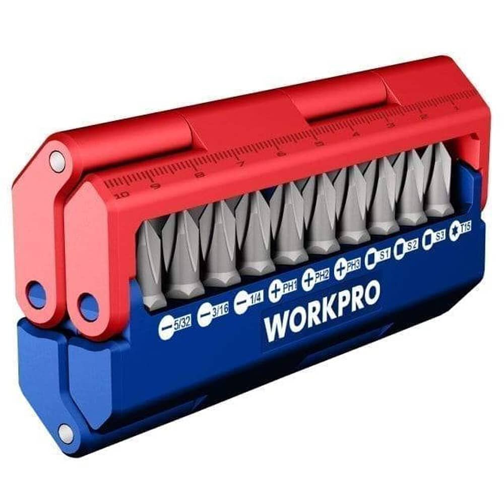 Juego Set De Puntas De Destornillador 13 Piezas Workpro image number 2.0