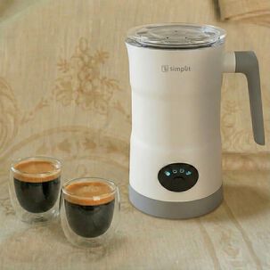 Espumador De Leche 4 En 1 Blanco Simplit