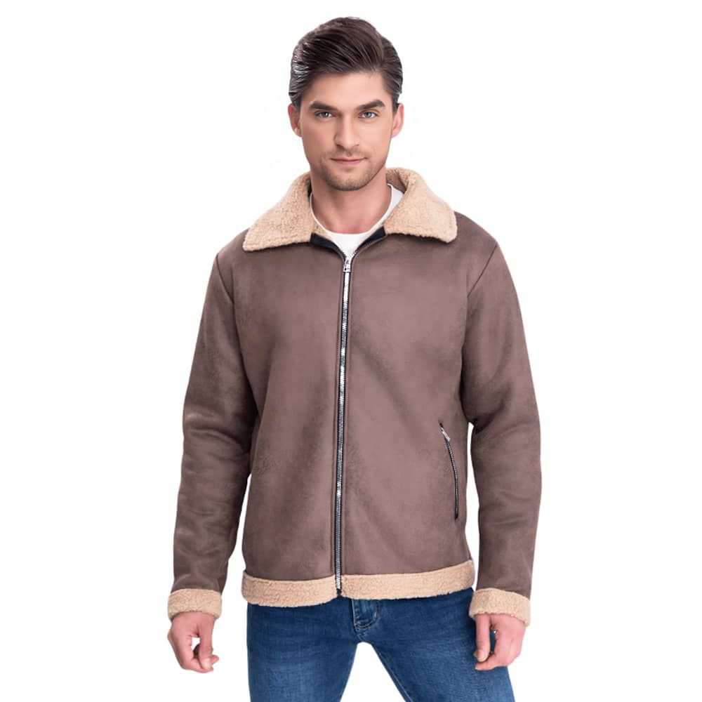 Chaqueta Ecocuero Soft Boston Hombre image number 2.0