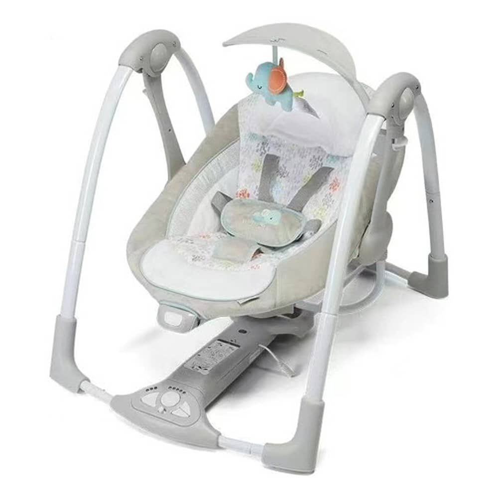 Columpio Mecedora El&eacute;ctrico Vibraci&oacute;n Ingenuity Lubabycas image number 0.0