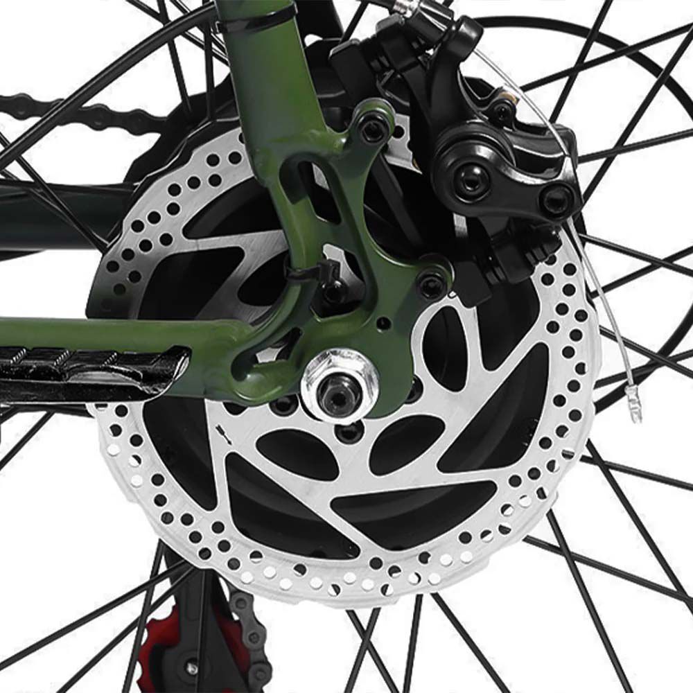 Disco De Freno Bicicleta 160mm 6 Hoyos Cromado image number 5.0