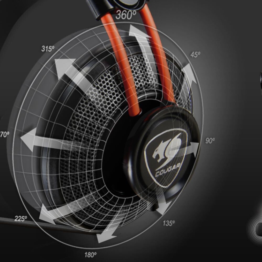 Audifonos Gamer Cougar Immersa Ti Multiplataformas image number 5.0