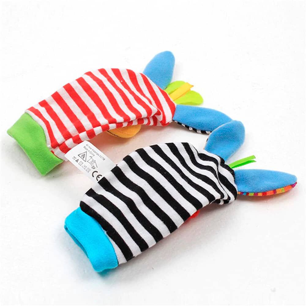 Calcetin Sonajero Para Bebe Estimulaci&oacute;n Temprana Cascabel image number 2.0