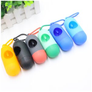 Dispensador De Bolsas Para Desechos Fecas Para Mascotas