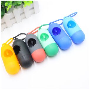 Dispensador De Bolsas Para Desechos Fecas Para Mascotas