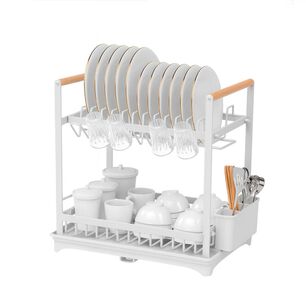 Secaplatos Escurridor Acero Inox Valencia 2 Niveles Simplit