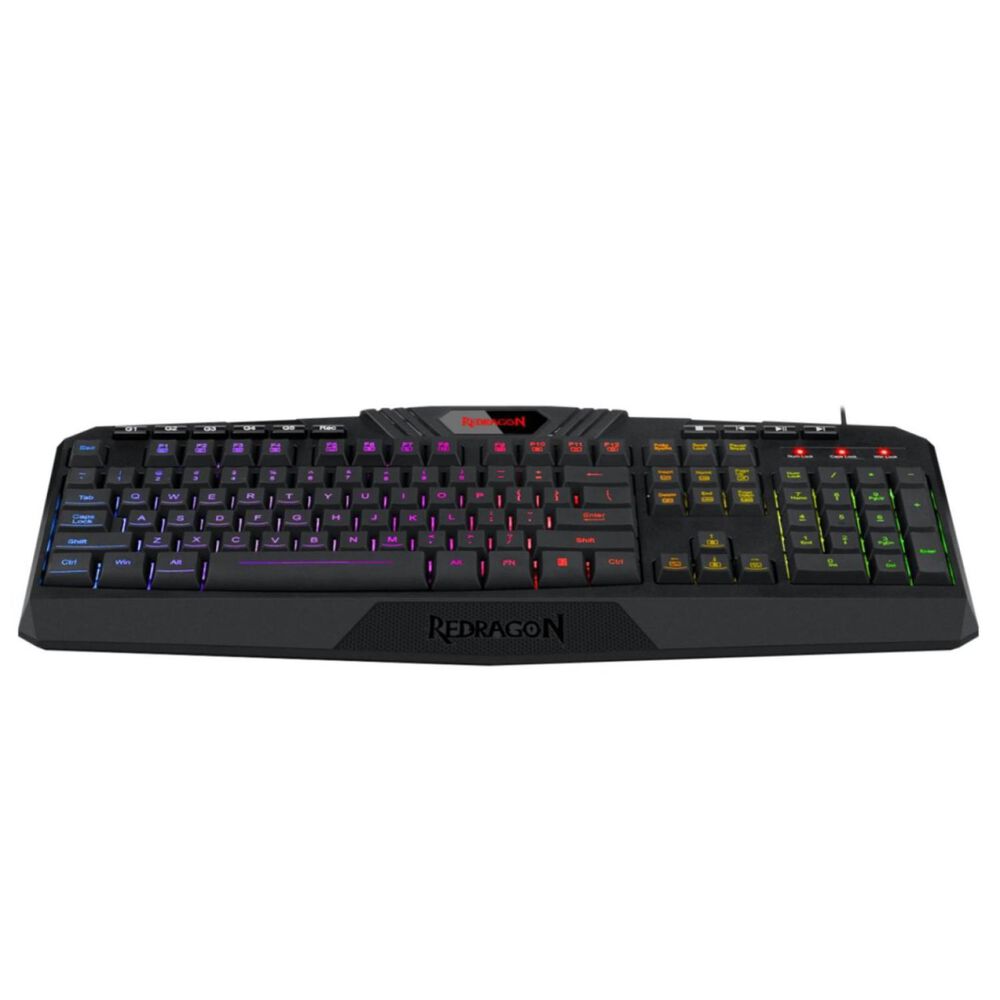 Teclado Mecanico Gamer Usb Rgb Negro Harpe Redragon image number 2.0