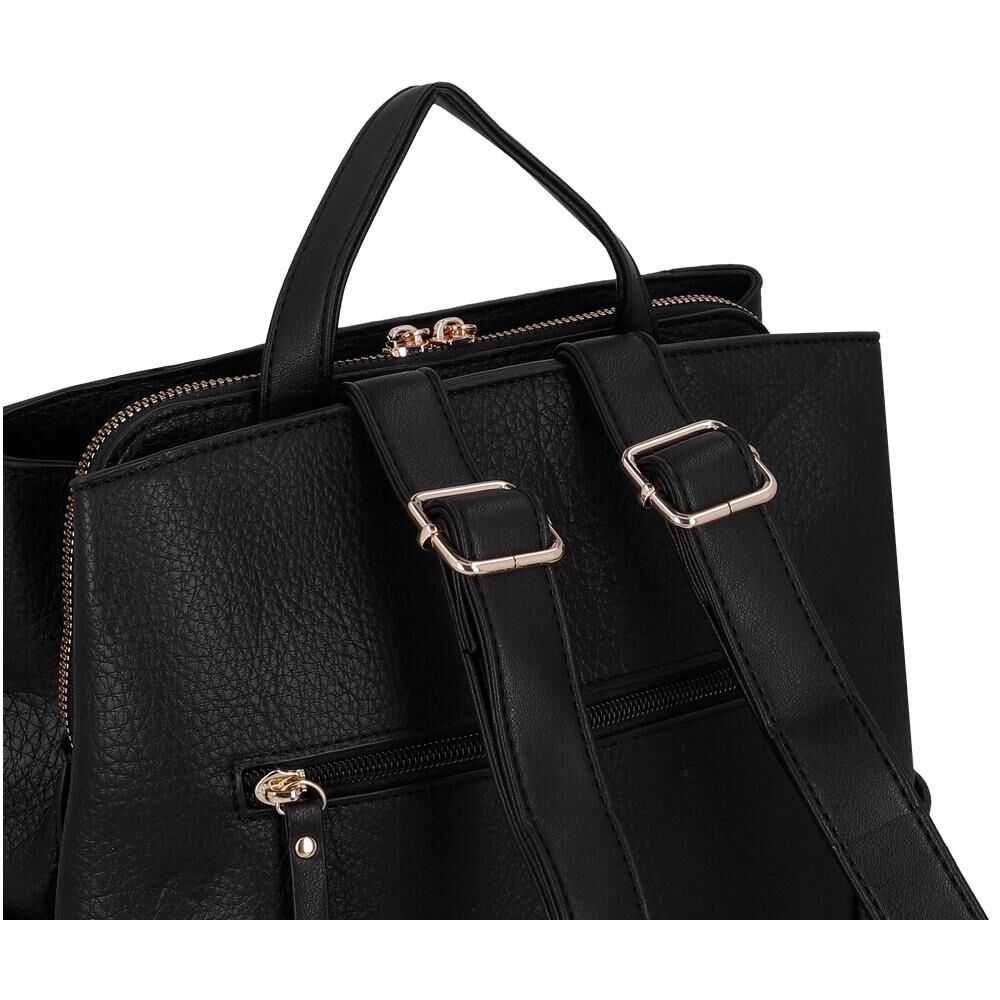 Mochila Secret Zamora St6 M Negro image number 4.0