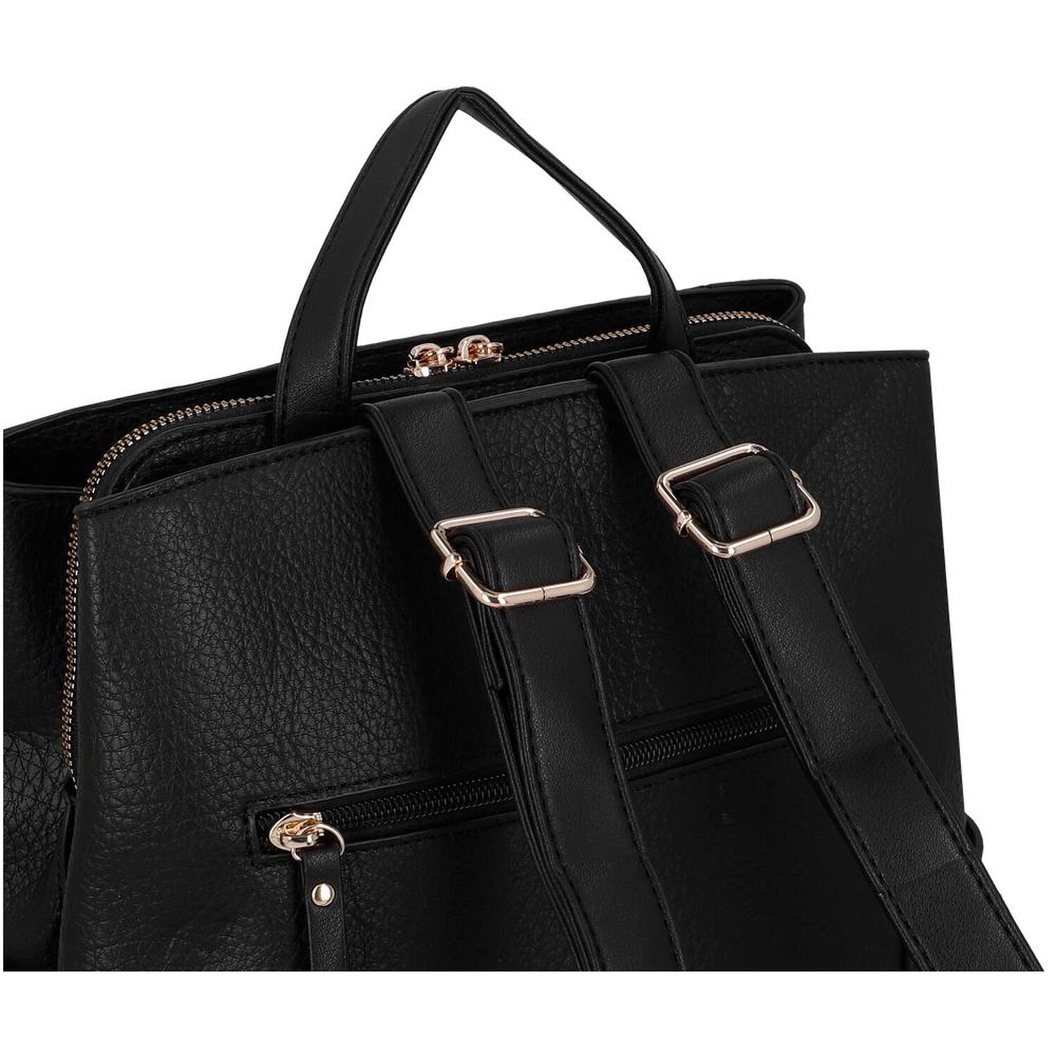 Mochila Secret Zamora St6 M Negro image number 4.0