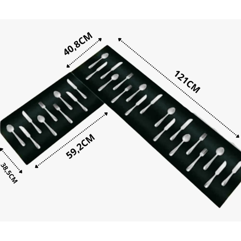 Alfombra Cocina Piso Entrada Antideslizante image number 1.0
