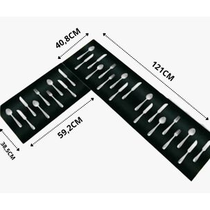 Alfombra Cocina Piso Entrada Antideslizante