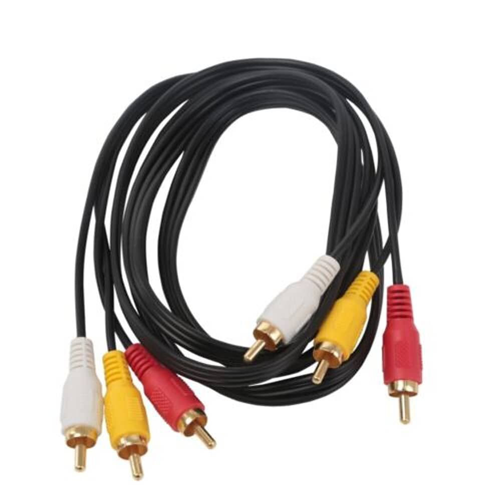 Cable Audio Rca A Rca 3 X 3 Salida Rca Macho Plug image number 3.0