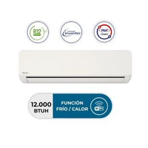 Aire Acondicionado 12000 Btu Tipo Split Muro Anwo Inverter