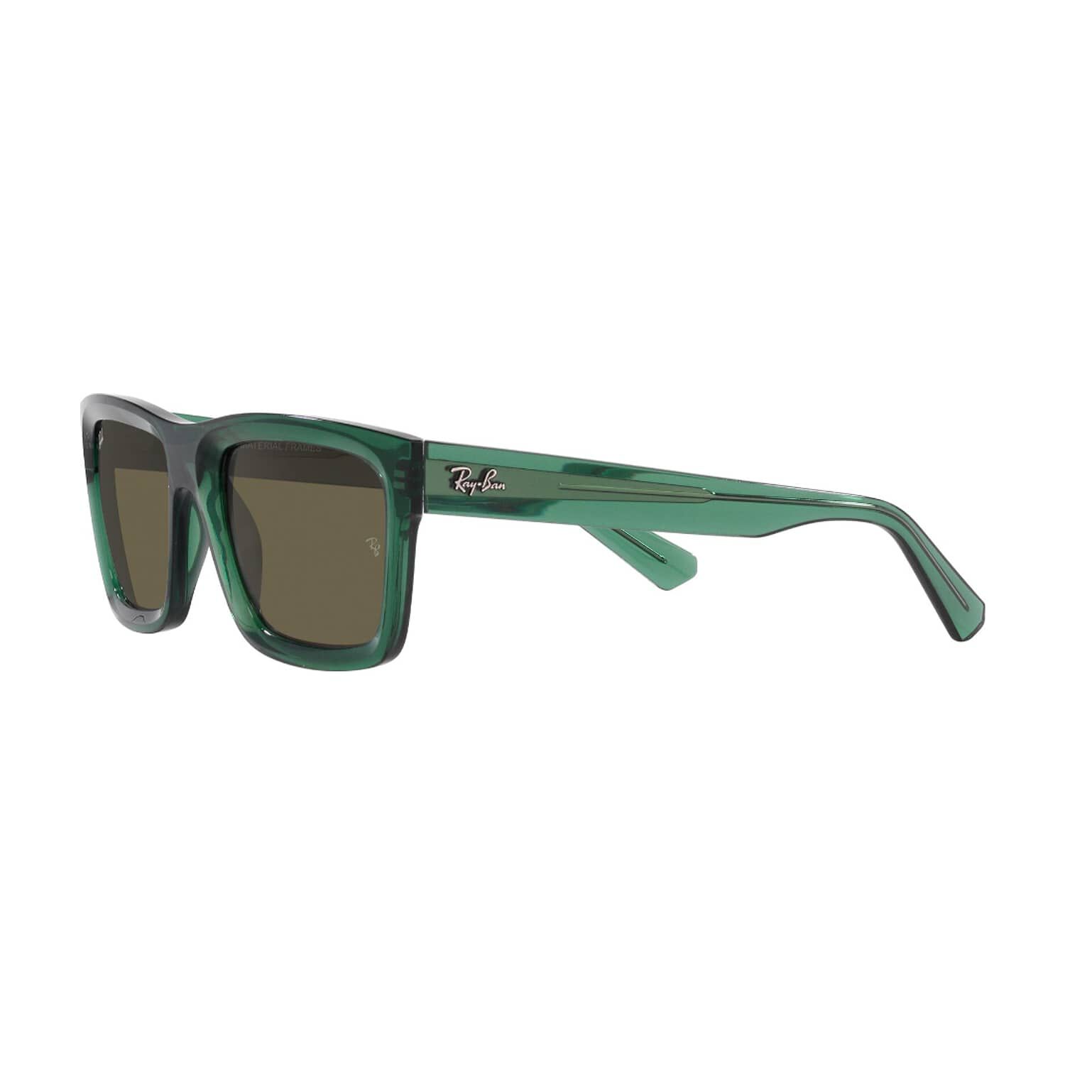 Lentes De Sol Warren Transparent Green Bio-based Sustentable Ray-ban image number 2.0