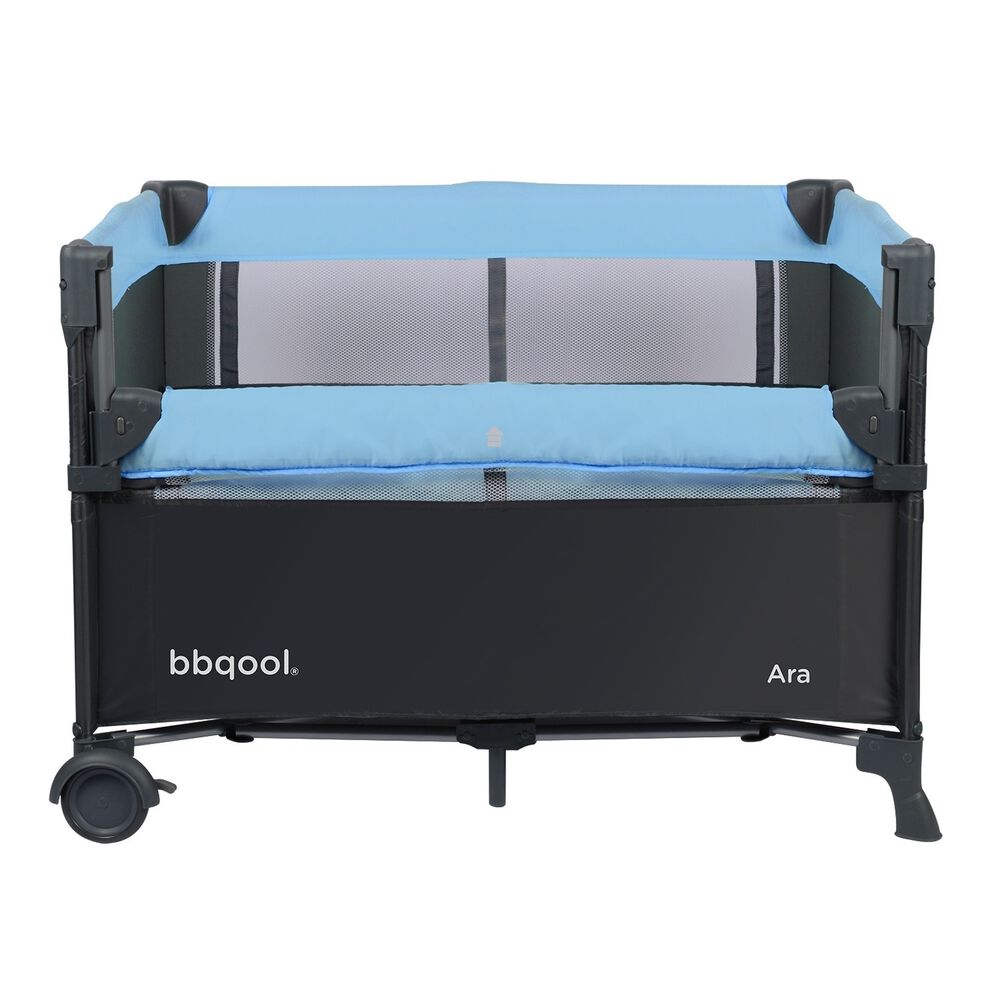 Cuna Playard Colecho Ara Blue + Colch&oacute;n De Viaje Plegable image number 5.0