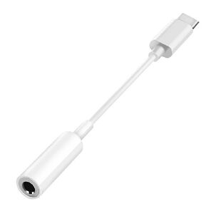 Adaptador Audífonos Tipo C A Cable Audio Jack 3,5 Auxiliar
