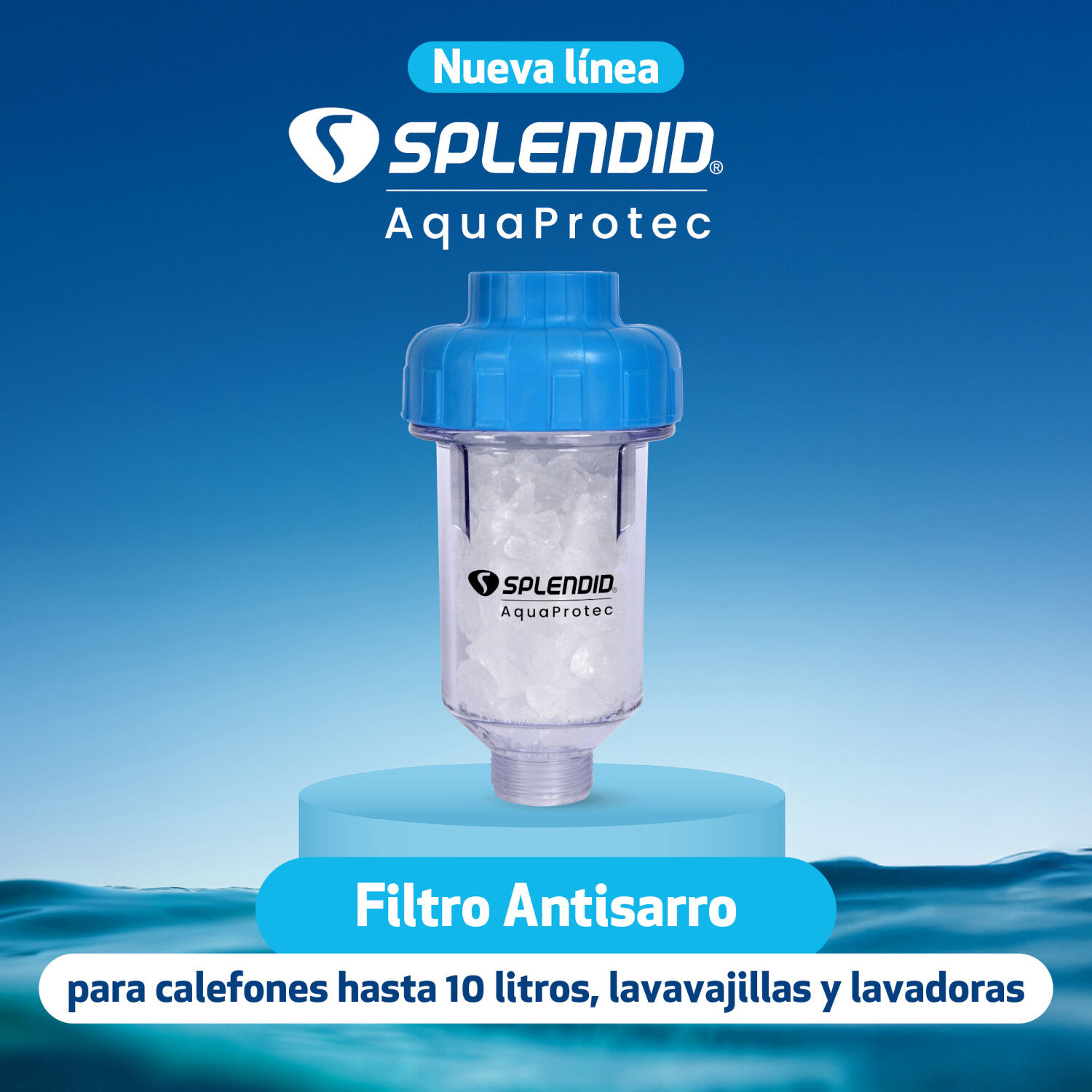 Filtro De Agua Antisarro Para Calefont,lavavajilla Splendid image number 4.0