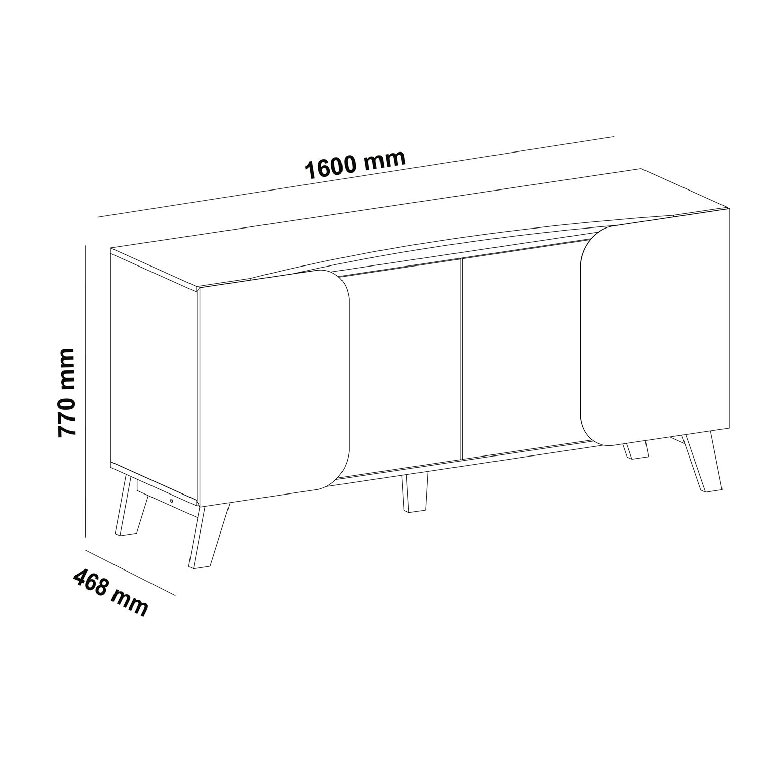 Arrimo Buffet Elegance Bicolor image number 2.0