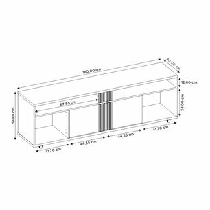 Rack Home Mobili Tv Sue / 1 Puerta(s) / No