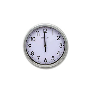 Reloj Para Pared De 10 Pulgadas Color Gris - Ps