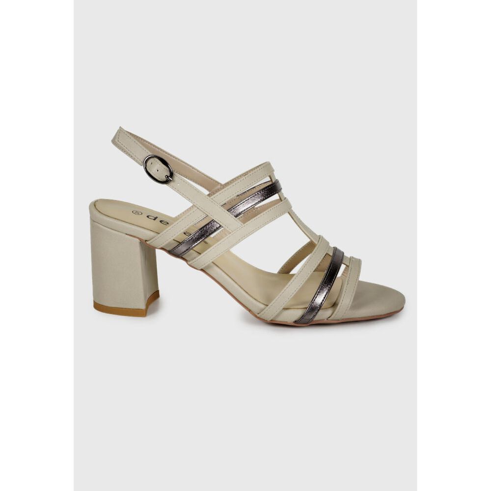 Sandalia Cuero Manuela Beige image number 2.0