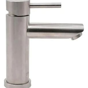 Monomando Lavatorio Fiorenzo Stretto Acero Inox