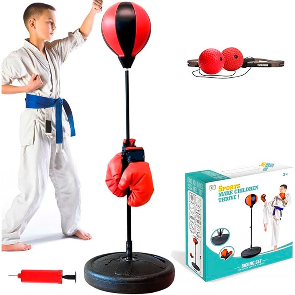 Set De Boxeo Para Ni&ntilde;os Con Guantes Y Mini Pelota De Boxeo image number 1.0