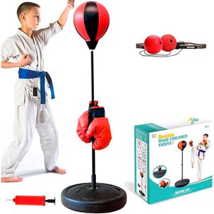 Set De Boxeo Para Ni&ntilde;os Con Guantes Y Mini Pelota De Boxeo