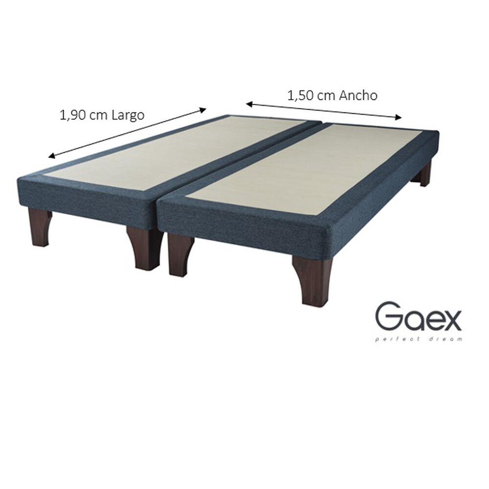 Cama Europea 2 Plazas 190 Respaldo Everest image number 2.0