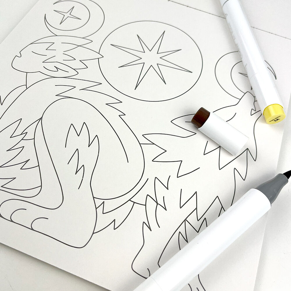 Libro Para Colorear Criaturas Ocultas Por Burhoy image number 4.0