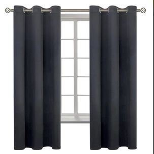 Cortina Semi Blackout Un Paño 140x220cm Aislante