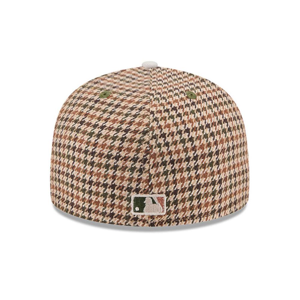 Gorra 59fifty Los Angeles Dodgers Mlb Houndstooh Open Brown image number 5.0